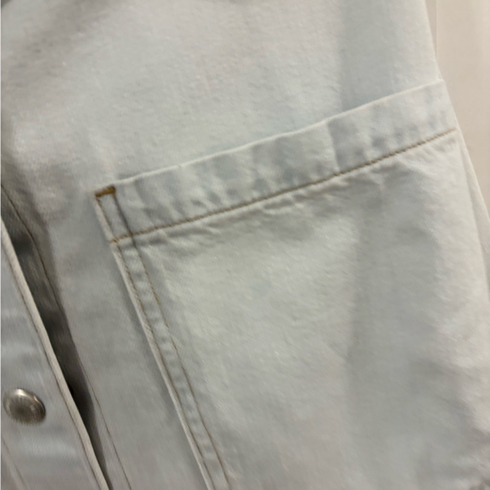 Agolde Mazie Denim Shirt Dress - Picture 8 of 12